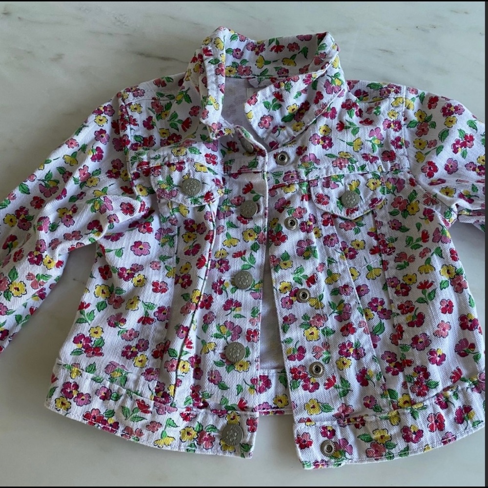 EUC Size 2T Girls Jean Jacket
